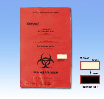 美国Seroat LAB-BAG™ L75系列生物废弃物处理袋（R-Tape®灭菌指示）