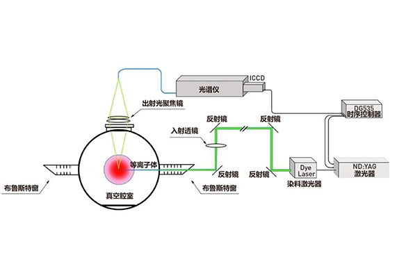 激光誘導熒光光譜診斷系統