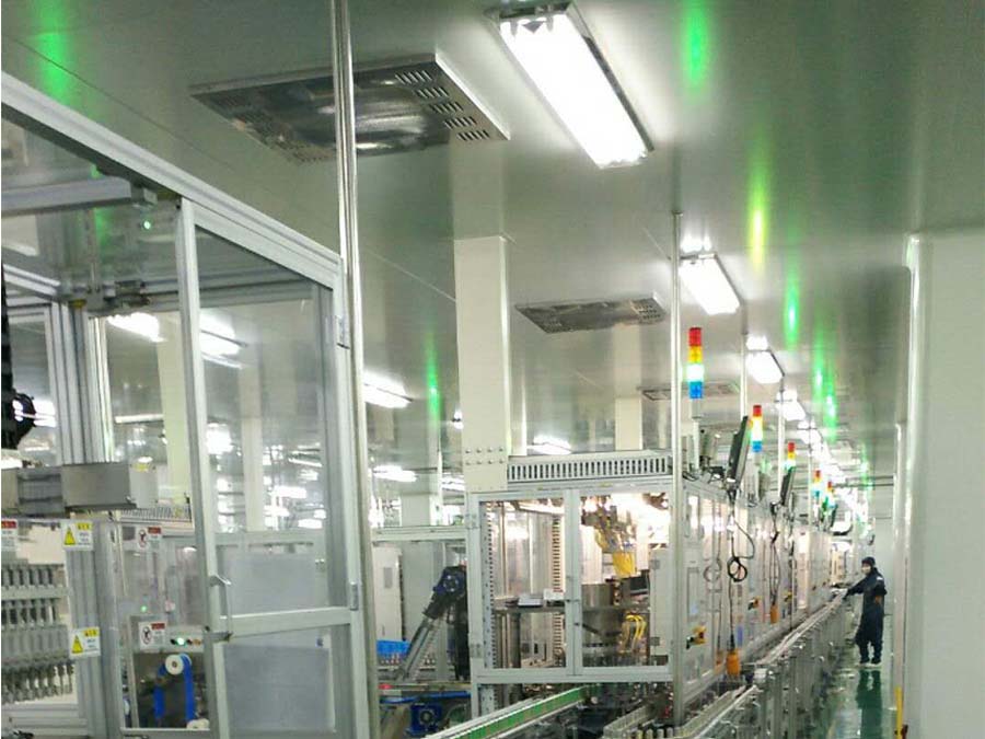 锂离子电池厂房装修设计规范及标准 上海三仁