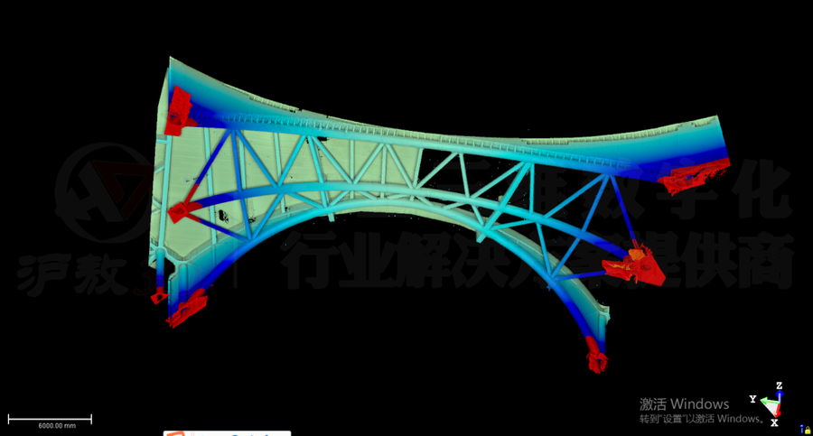 【上海沪敖3D案例】三维激光扫描在钢构安装检测中的应用(图6)
