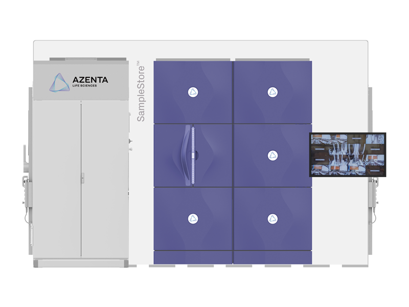 Azenta SampleStore™ 室温至 -20°C 自动样品储存系统