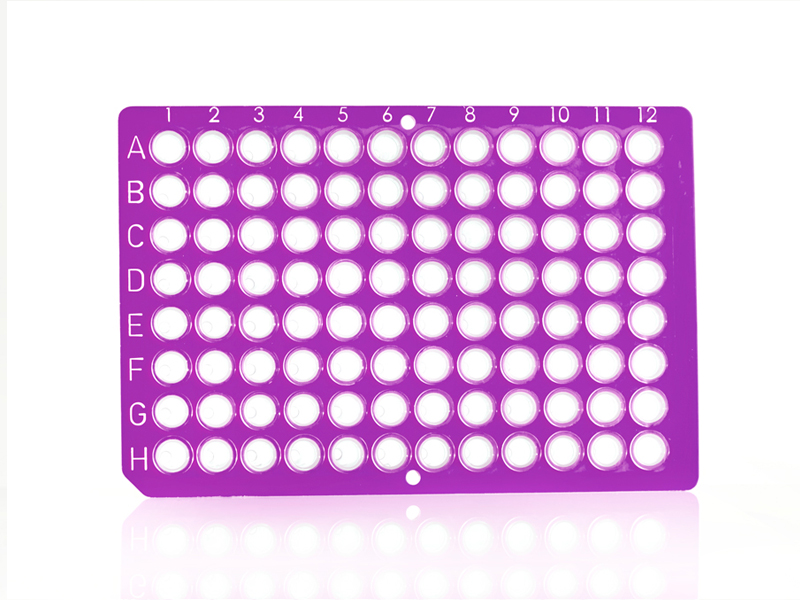 4titude FrameStar 96孔无裙边PCR板，低剖面（货号：4ti-0720）