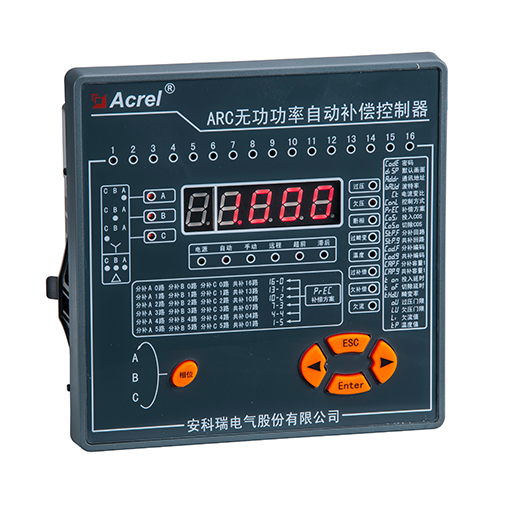 安科瑞ARC-12F/J数码管显示功率因数自动补偿控制器