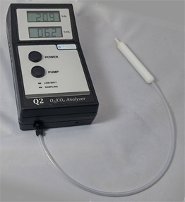 便攜式氧氣二氧化碳頂空分析儀Q2