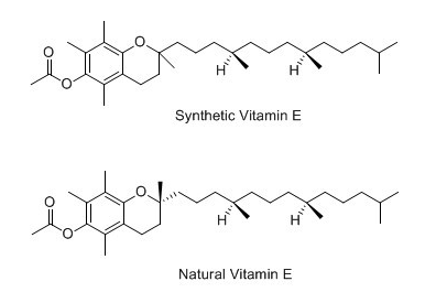 维生素e化学结构中的共轭体系
